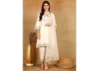 Simple & Elegant White Salwar Kameez – Affordable Styles at Mirraw