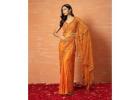 Buy Orange Saree - Beautiful Choice for Everyday and Special Wear