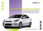 Hyundai Hire in Dubai – Clean, Reliable & Affordable Rentals