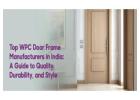 High-Quality WPC Doors for Modern & Long-Lasting Interiors