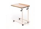 Over Bed Table with Split Legs & Castors – Easy Adjustable & Mobile Design