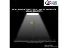 High-Quality Street Light Poles in UAE for Urban Projects