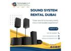 Sound System Rental Dubai – Affordable Audio for Events