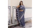 Buy Blue Saree Online - Best Offer, Discount & Fresh Styles