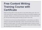Free Content Writing Classes for Beginners – Skillwaala