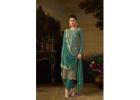 Balanced Silhouettes, Beautiful Greens – Salwar Kameez Online