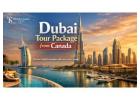 Book Dubai Tour Package from Canada for Families, Couples & Honeymooners