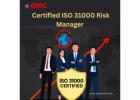 Why Choose ISO 31000:2018 Risk Manager Certification for Risk Management Professionals