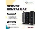 UAE Server Rental Solutions – Short & Long Term