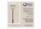 Dubai Outdoor Lighting Poles Manufacturer for Urban Projects | Gulf Pole