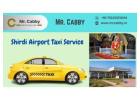 Shirdi Airport Taxi Service with Meet & Greet for Stress-Free Travel
