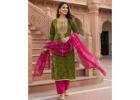 A New Take on Green – Salwar Kameez Just Launched