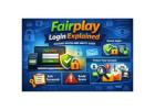 Fairplay Login Steps to Avoid Errors and Access Issues