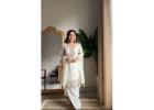 Pure, Polished & Timeless – Shop White Salwar Suits Online