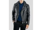 Get Barden Black Motorcycle Leather Jackets Bold Double Rider from NYC