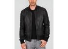 Buy Jero Black Bomber Leather Jackets NYC Leather Jackets Exclusive