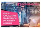 How AI-Powered SEO Is Transforming Businesses in Abu Dhabi | Goldman SEO Abu Dhabi