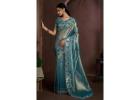 Buy Blue Saree Online at Mirraw - New Arrival