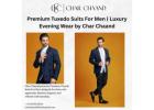 Premium Tuxedo Suits For Men | Luxury Evening Wear by Char Chaand