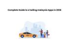 Complete Guide to e hailing malaysia Apps in 2026