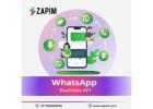 WhatsApp Business API- Grow Your Brand Fast with Zapim!