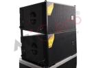 Dual 12 Inch 3 Way Line Array System High Power Sound