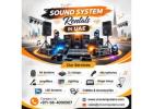 Premium Sound System Rentals for Dubai Events