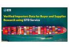 Verified Importers Data for Buyer and Supplier Research using GTD Service