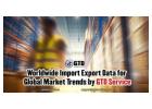 Worldwide Import Export Data for Global Market Trends by GTD Service