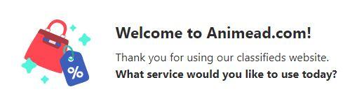 Post your ads free on animead.com