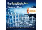 Professional Borosilicate Glass Test Tube | Kapoor Glass
