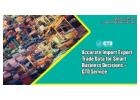 Accurate Import Export Trade Data for Smart Business Decisions – GTD Service