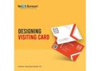 designing a visiting card
