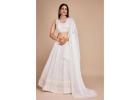 Off White Lehenga with Huge Eid Discounts