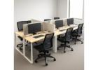 Workstation Table for Office Spaces and Team Work Areas