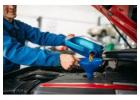 Professional Car Engine Oil Change Service in Abu Dhabi | DWB Tyres