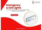 Reliable Emergency Exit Light for Offices, Malls & Industrial Buildings