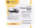 Dubai Printer Rental Services – No Upfront Cost, Just Print!