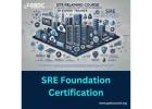 SRE Certification Path: Begin with the SRE Foundation Certification