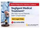 Medical Negligence Lawyers Canberra