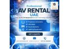 Event AV Rental UAE – HD Displays, Sound Systems & Staging