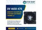 DV 4650-470 Ebmpapst Fan Supplier | Star Baby Electronics Trading LLC