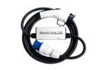 SPARK Blue 32 – Blue CEE to Type 1/2 Adjustable Charging Cable, 6A–32A, 32A / 1-Phase, 7.4 kW