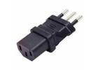 Buy C13 to Italy CEI 23-16 Power Plug Adapter Online | SF Cable