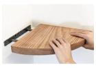 Floating Corner Wall Shelf Fantasia Oak Angles Awaken