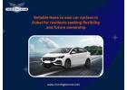 Lease to Own Car Dubai – Drive Now & Pay Later Easily