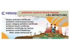pollution control board license