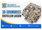Detailreiche 3D Grundrisse für bessere Planung und Vermarktung