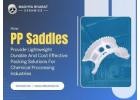 Lightweight PP Saddles for Tower Packing Systems