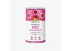 Organic Rose Petal Powder for Natural Beauty & Wellness